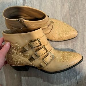 Chloe Susanna pointed toe boots